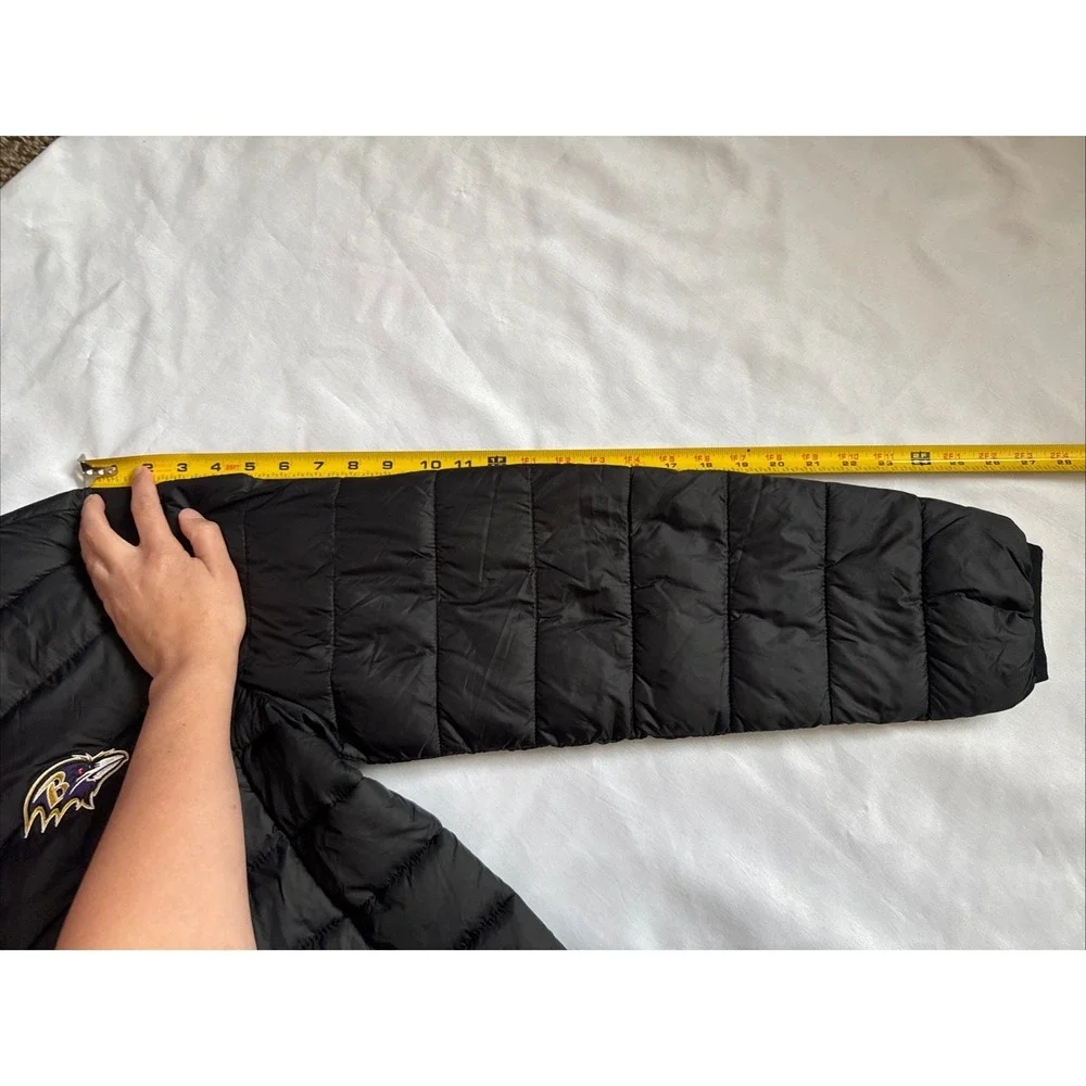 Baltimore Ravens Puffer Jacket Coat NFL Men's Size Small